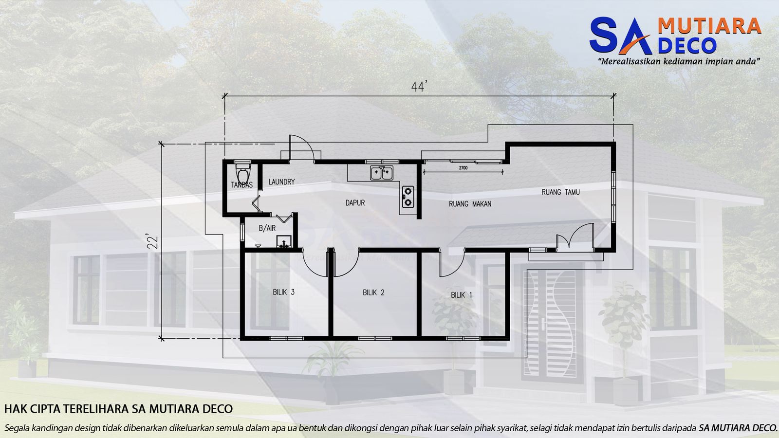 Mutiara Saujana 756 - Floor Plan